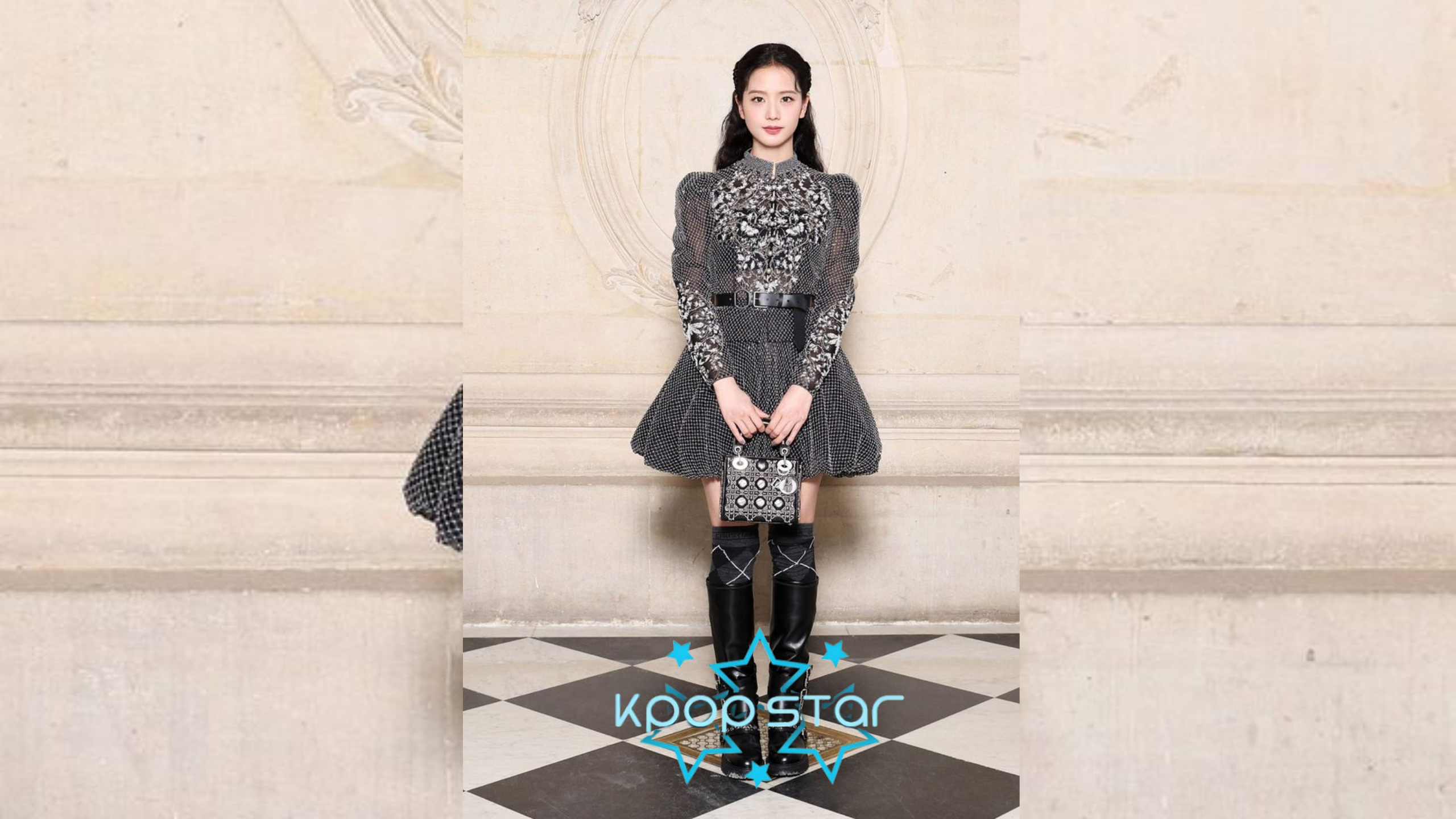 Jisoo from BLACKPINK Kpop Fashion Idol at Paris Fashion Week (Source: Pinterest.com)